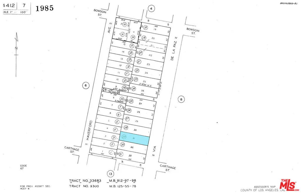 Pacific Palisades, California 90272, United States, ,Land,Active,95176