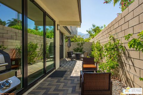 A home in Palm Springs