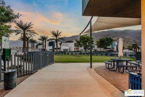 A home in Palm Springs