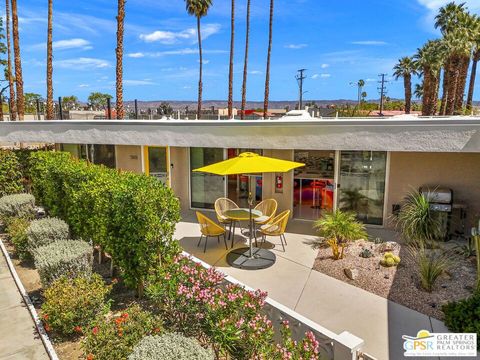 A home in Palm Springs