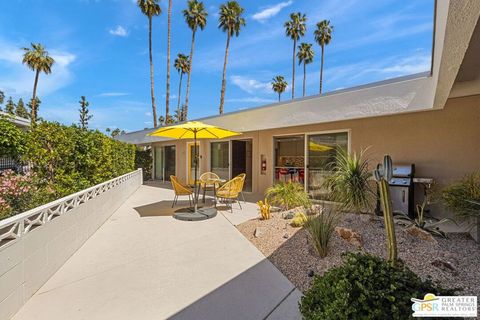 A home in Palm Springs