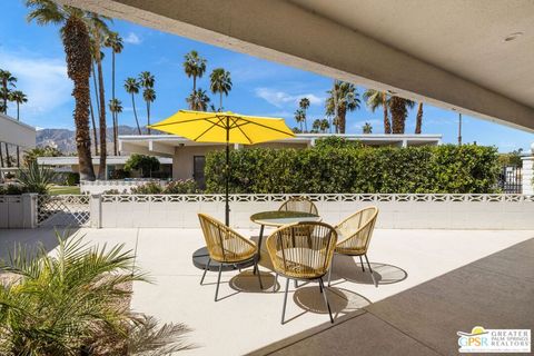 A home in Palm Springs