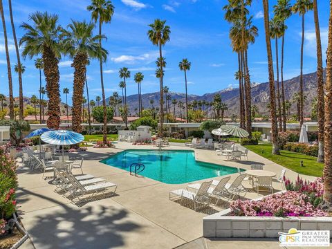 A home in Palm Springs