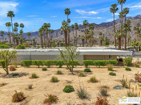 A home in Palm Springs