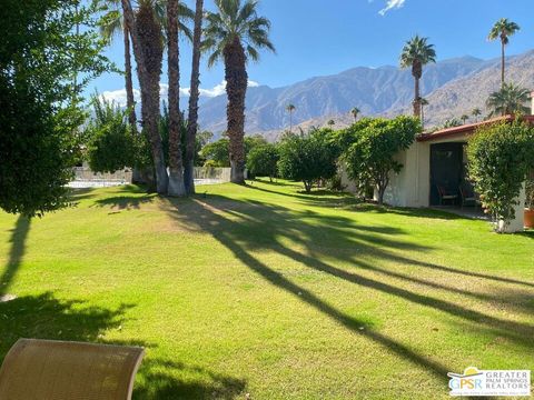 A home in Palm Springs