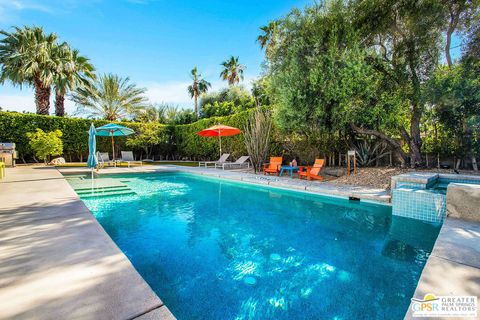 A home in Palm Springs