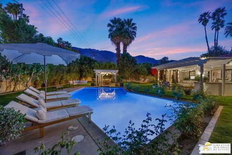 A home in Palm Springs