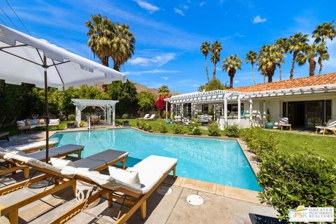 A home in Palm Springs