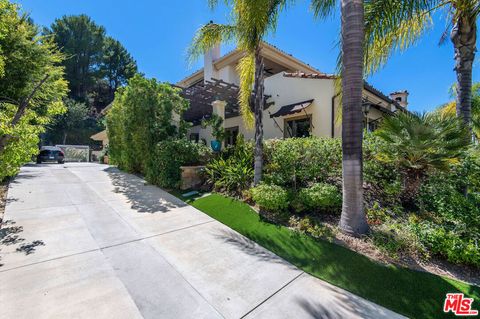 A home in Calabasas