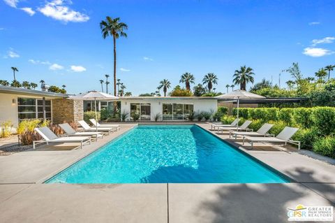 A home in Palm Springs