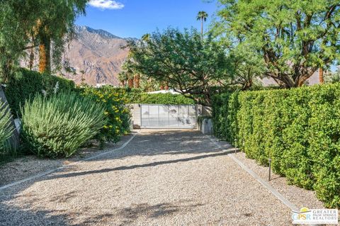 A home in Palm Springs