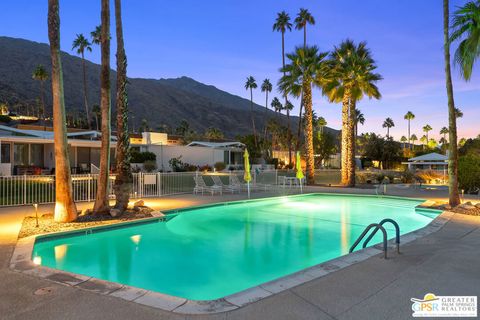 A home in Palm Springs