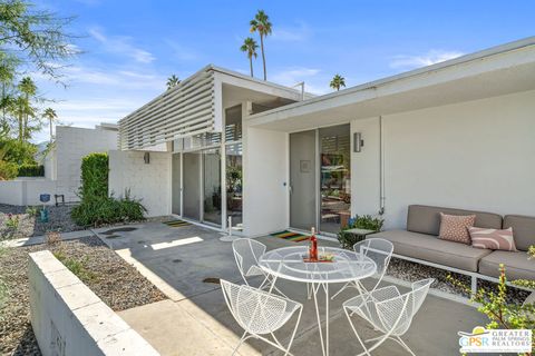 A home in Palm Springs