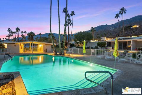 A home in Palm Springs