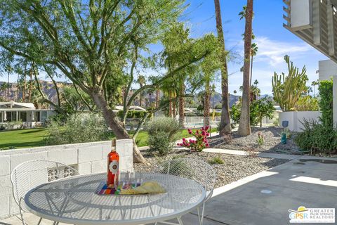 A home in Palm Springs