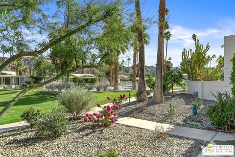 A home in Palm Springs