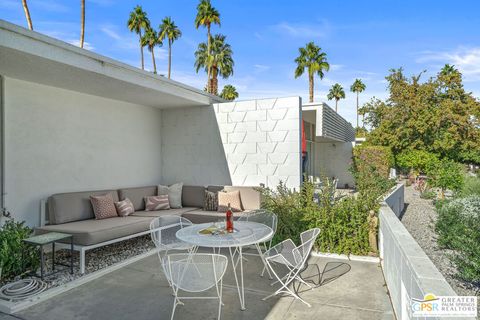 A home in Palm Springs