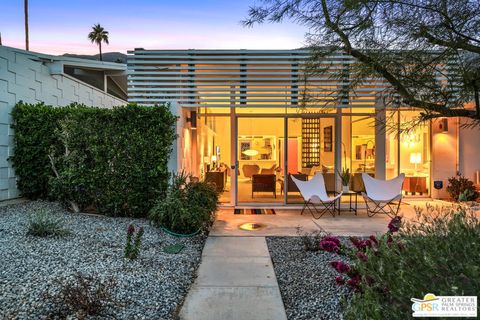 A home in Palm Springs