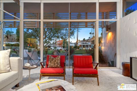 A home in Palm Springs