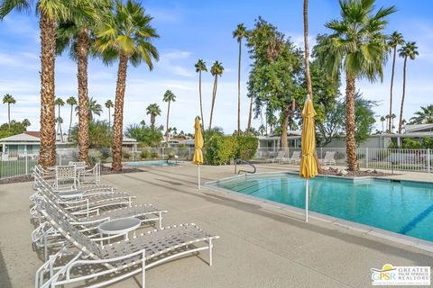 A home in Palm Springs