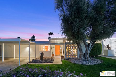 A home in Palm Springs