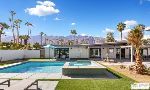 A home in Palm Springs