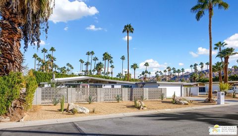 A home in Palm Springs