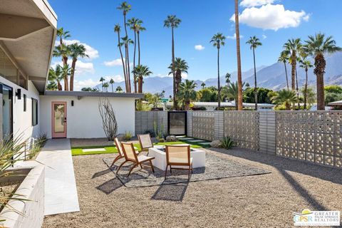 A home in Palm Springs