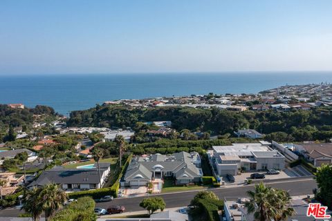 A home in Pacific Palisades