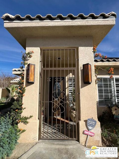 A home in Palm Springs