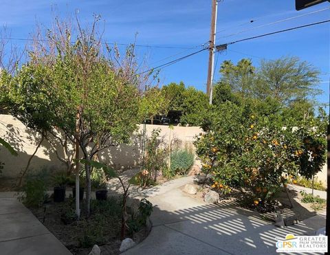 A home in Palm Springs