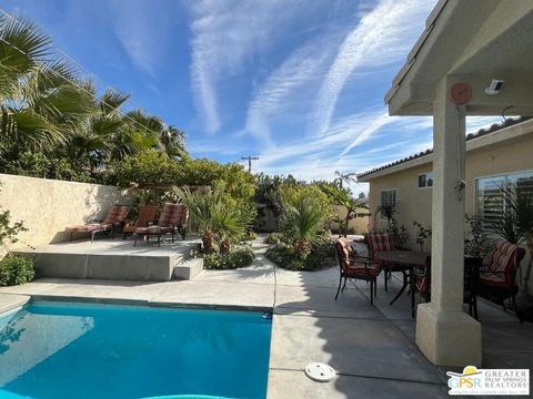 A home in Palm Springs