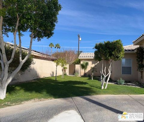 A home in Palm Springs