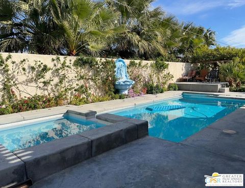 A home in Palm Springs