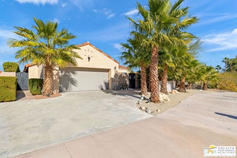 A home in Palm Springs