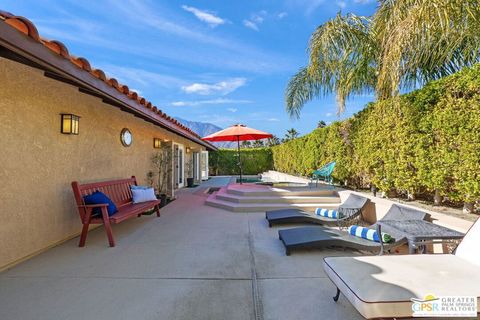 A home in Palm Springs