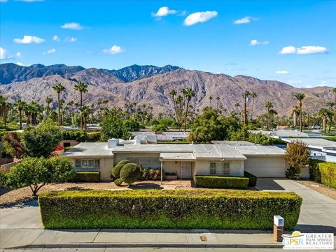 A home in Palm Springs