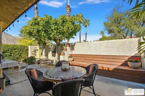 A home in Palm Springs