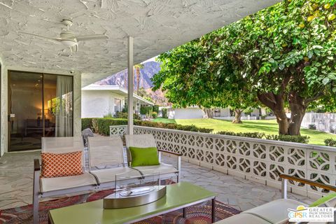 A home in Palm Springs