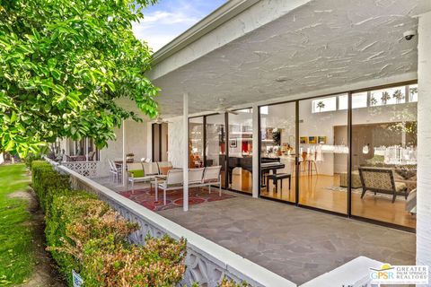 A home in Palm Springs