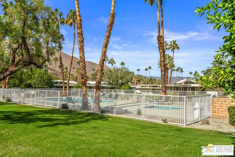 A home in Palm Springs