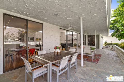 A home in Palm Springs