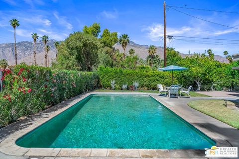 A home in Palm Springs