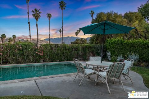 A home in Palm Springs