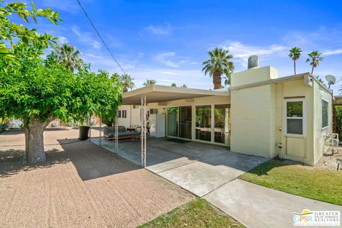 A home in Palm Springs