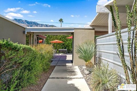 A home in Palm Springs