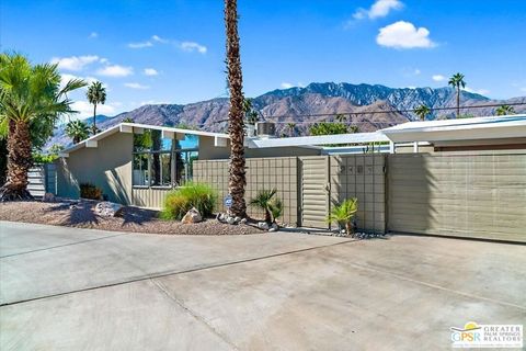 A home in Palm Springs