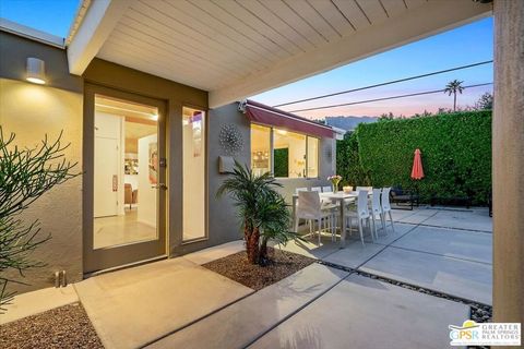 A home in Palm Springs