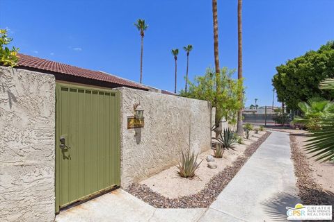 A home in Palm Springs