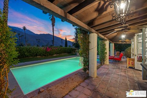 A home in Palm Springs